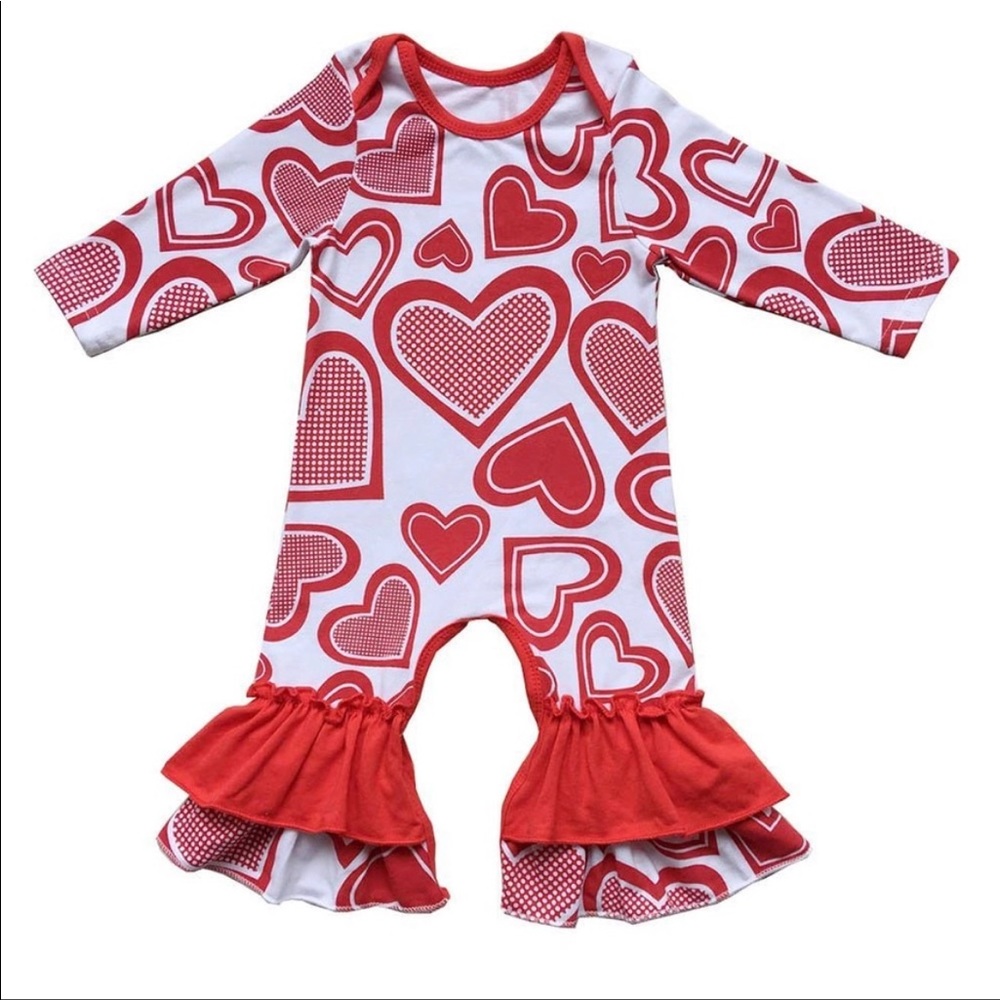Valentine’s Day romper